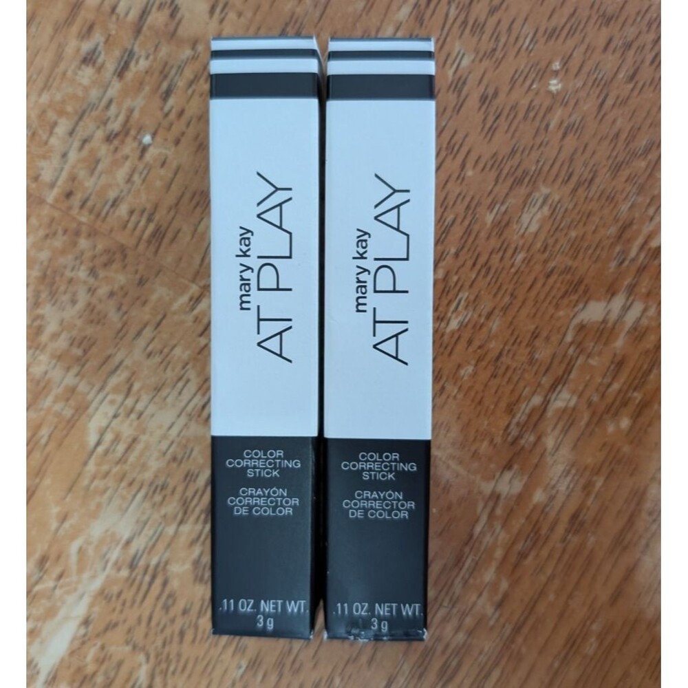 2 Lot Mary Kay At Play Color Correcting Stick Ditch Dullness 121198 New Bundle